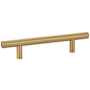 Emtek Bar 8 Inch Center to Center Bar Cabinet Pull Satin Brass
