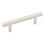 Emtek Bar 10 Inch Center to Center Cabinet Pull from the Contemporary Collection Satin Nickel