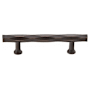 Emtek Tribeca 3-1/2 Inch Center to Center Bar Cabinet Pull from the Art Deco Collection Oil Rubbed Bronze