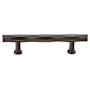 Emtek Tribeca 6 Inch Center to Center Bar Cabinet Pull from the Art Deco Collection Oil Rubbed Bronze