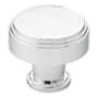 Emtek Newport 1-1/4 Inch Mushroom Cabinet Knob from the Art Deco Collection Polished Chrome