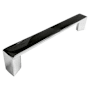 Emtek Trinity 8 Inch Center to Center Handle Cabinet Pull from the Contemporary Collection Polished Chrome