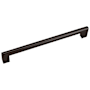 Emtek Trail 12 Inch Center to Center Handle Appliance Pull from the Contemporary Collection Oil Rubbed Bronze