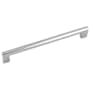 Emtek Trail 12 Inch Center to Center Handle Appliance Pull from the Contemporary Collection Polished Chrome