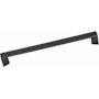 Emtek Trinity 18 Inch Center to Center Handle Appliance Pull from the Contemporary Collection Flat Black