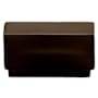 Emtek Cinder 1-5/8 Inch Rectangular Cabinet Knob from the Urban Modern Collection Oil Rubbed Bronze