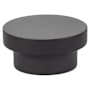 Emtek District 1-1/4 Inch Mushroom Cabinet Knob from the Urban Modern Collection Flat Black
