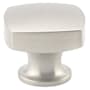Emtek Freestone 1-1/2 Inch Square Cabinet Knob from the Urban Modern Collection Satin Nickel