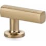 Emtek Freestone 1-7/8 Inch Designer Cabinet Knob from the Urban Modern Collection Satin Brass