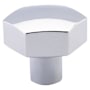Emtek Mod Hex 1-1/8 Inch Geometric Cabinet Knob from the Urban Modern Collection Polished Chrome