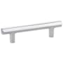Emtek Mod Hex 8 Inch Center to Center Bar Cabinet Pull from the Urban Modern Collection Polished Chrome