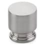 Emtek Prosser 1-1/4 Inch Cylindrical Cabinet Knob from the Transitional Heritage Collection Satin Nickel
