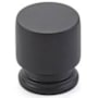 Emtek Prosser 1-1/4 Inch Cylindrical Cabinet Knob from the Transitional Heritage Collection Flat Black