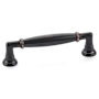 Emtek Westwood 3-1/2 Inch Center to Center Handle Cabinet Pull from the Transitional Heritage Collection Oil Rubbed Bronze