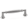 Emtek Westwood 3-1/2 Inch Center to Center Handle Cabinet Pull from the Transitional Heritage Collection Satin Nickel