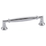 Emtek Westwood 4 Inch Center to Center Handle Cabinet Pull from the Transitional Heritage Collection Polished Chrome
