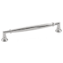 Emtek Westwood 6 Inch Center to Center Handle Cabinet Pull from the Transitional Heritage Collection Polished Nickel