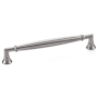 Emtek Westwood 6 Inch Center to Center Handle Cabinet Pull from the Transitional Heritage Collection Satin Nickel