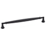 Emtek Westwood 8 Inch Center to Center Handle Cabinet Pull from the Transitional Heritage Collection Flat Black