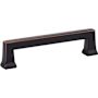 Emtek Alexander 12 Inch Center to Center Handle Cabinet Pull from the Art Deco Collection Oil Rubbed Bronze