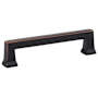 Emtek Alexander 10 Inch Center to Center Handle Cabinet Pull from the Art Deco Collection Oil Rubbed Bronze