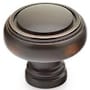 Emtek Norwich 1-1/4 Inch Mushroom Cabinet Knob from the Traditional Collection - 25 Pack Oil Rubbed Bronze