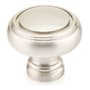 Emtek Norwich 1-1/4 Inch Mushroom Cabinet Knob from the Traditional Collection Satin Nickel