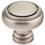 Emtek Norwich 1-1/4 Inch Mushroom Cabinet Knob from the Traditional Collection - 25 Pack Pewter