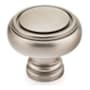 Emtek Norwich 1-1/4 Inch Mushroom Cabinet Knob from the Traditional Collection Pewter