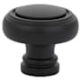 Emtek Norwich 1-1/4 Inch Mushroom Cabinet Knob from the Traditional Collection Flat Black