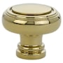 Emtek Norwich 1-1/4 Inch Mushroom Cabinet Knob from the Traditional Collection Unlacquered Brass