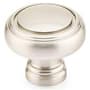 Emtek Norwich 1-5/8 Inch Mushroom Cabinet Knob from the Traditional Collection - 25 Pack Satin Nickel