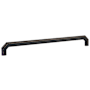 Emtek Riviera 12 Inch Center to Center Handle Cabinet Pull from the Hollywood Regency Collection Oil Rubbed Bronze