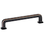 Emtek Westridge 5 Inch Center to Center Handle Cabinet Pull from the Timeless Classic Collection Oil Rubbed Bronze