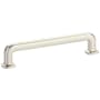 Emtek Westridge 5 Inch Center to Center Handle Cabinet Pull from the Timeless Classic Collection Satin Nickel