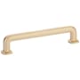 Emtek Westridge 5 Inch Center to Center Handle Cabinet Pull from the Timeless Classic Collection Satin Brass