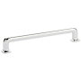Emtek Westridge 6 Inch Center to Center Handle Cabinet Pull from the Timeless Classic Collection Polished Chrome