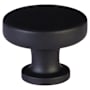 Emtek Paxton 1-1/4 Inch Mushroom Cabinet Knob from the Timeless Classic Collection Flat Black
