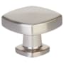 Emtek Kenter 1-1/4 Inch Square Cabinet Knob from the Timeless Classic Collection Satin Nickel