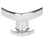 Emtek Kenter 1-1/4 Inch Square Cabinet Knob from the Timeless Classic Collection Polished Chrome