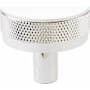 Emtek Knurled 1-1/4 Inch Mushroom Cabinet Knob with Conical Stem from the SELECT Collection Polished Chrome / Polished Chrome Stem