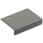 Emtek Rustic Modern 1-1/2 Inch Center to Center Finger Cabinet Pull from the Sandcast Bronze Collection Medium Bronze