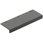 Emtek Rustic Modern 4-1/2 Inch Center to Center Finger Cabinet Pull from the Sandcast Bronze Collection Flat Black Bronze