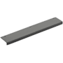 Emtek Rustic Modern 10-1/2 Inch Center to Center Finger Cabinet Pull from the Sandcast Bronze Collection Flat Black Bronze