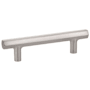 Emtek Mod Hex 5 Inch Center to Center Bar Cabinet Pull from the Urban Modern Collection Satin Nickel
