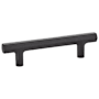 Emtek Mod Hex 5 Inch Center to Center Bar Cabinet Pull from the Urban Modern Collection Flat Black