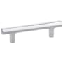 Emtek Mod Hex 12 Inch Center to Center Bar Cabinet Pull from the Urban Modern Collection Polished Chrome