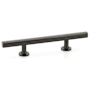 Emtek Freestone 3-1/2 Inch Center to Center Extended Bar Cabinet Pull from the Urban Modern Collection Oil Rubbed Bronze