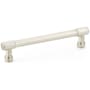 Emtek Jasper 5 Inch Center to Center Bar Cabinet Pull from the Industrial Modern Collection Satin Nickel