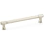 Emtek Jasper 6 Inch Center to Center Bar Cabinet Pull from the Industrial Modern Collection Satin Nickel
